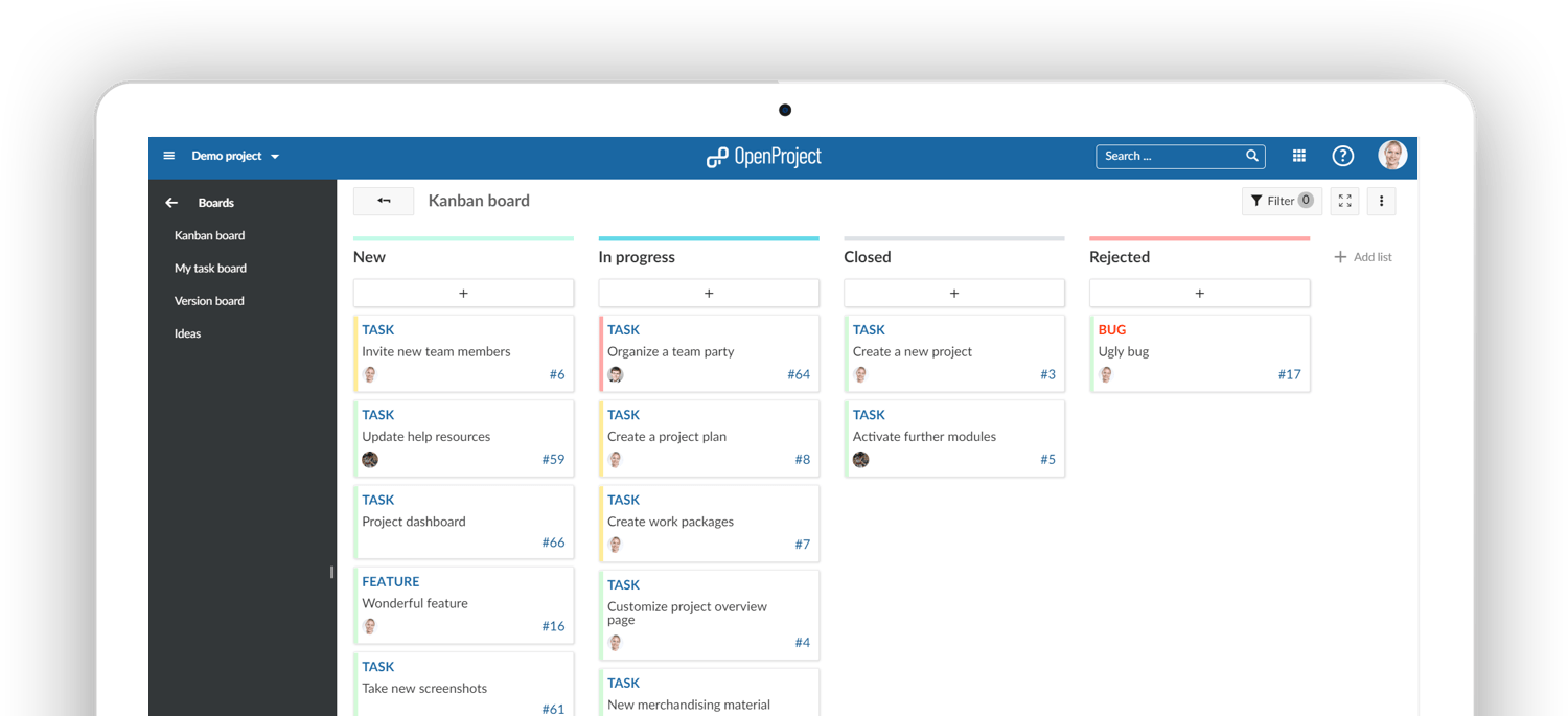 Boards-overview