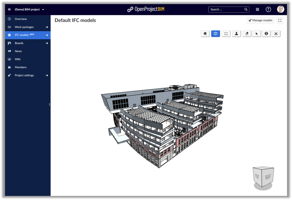 IFC model viewer