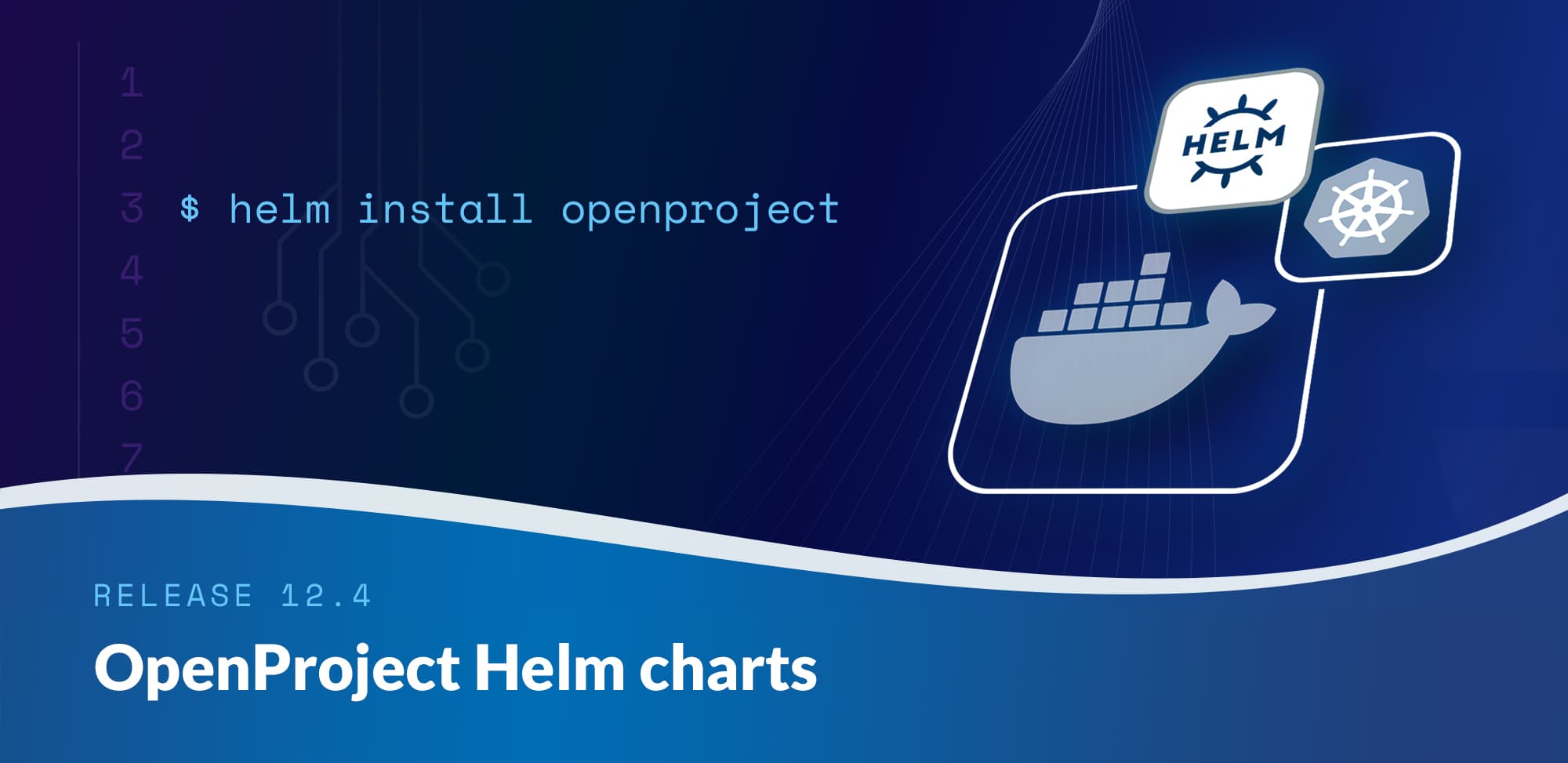 OpenProject helm charts