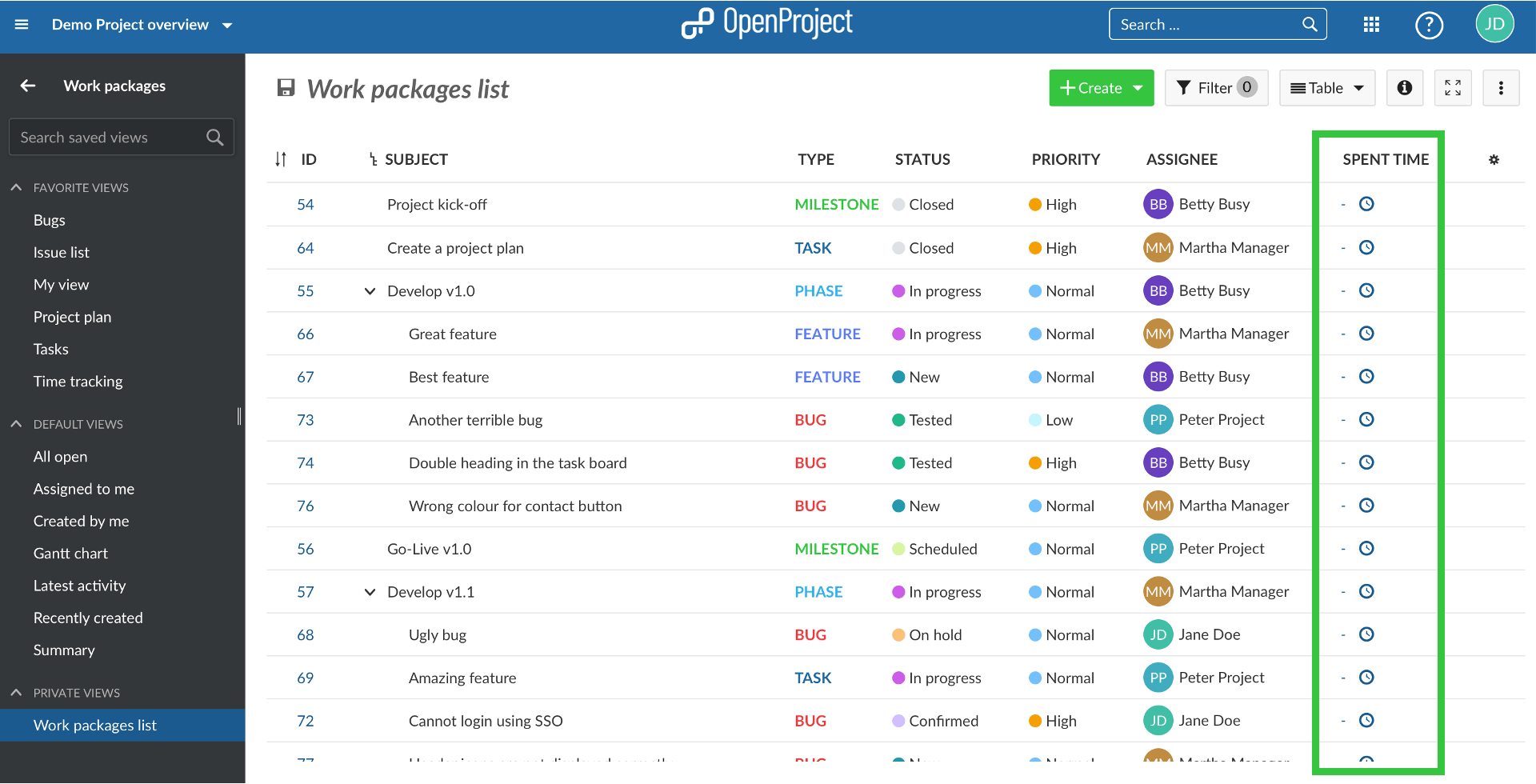 time-tracking