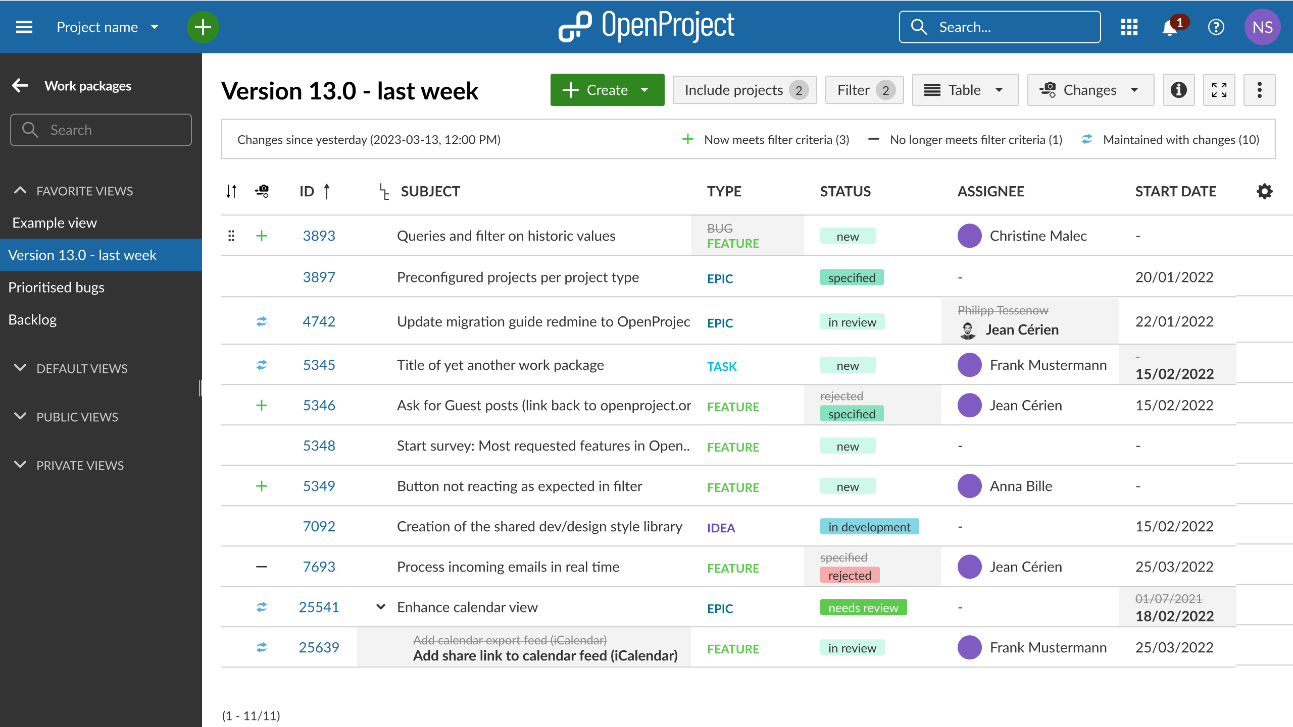 News from the Product Desk: Baseline