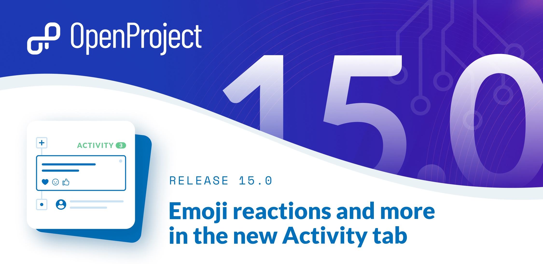 OpenProject 15.0: Emoji reactions and more in the new Activity tab