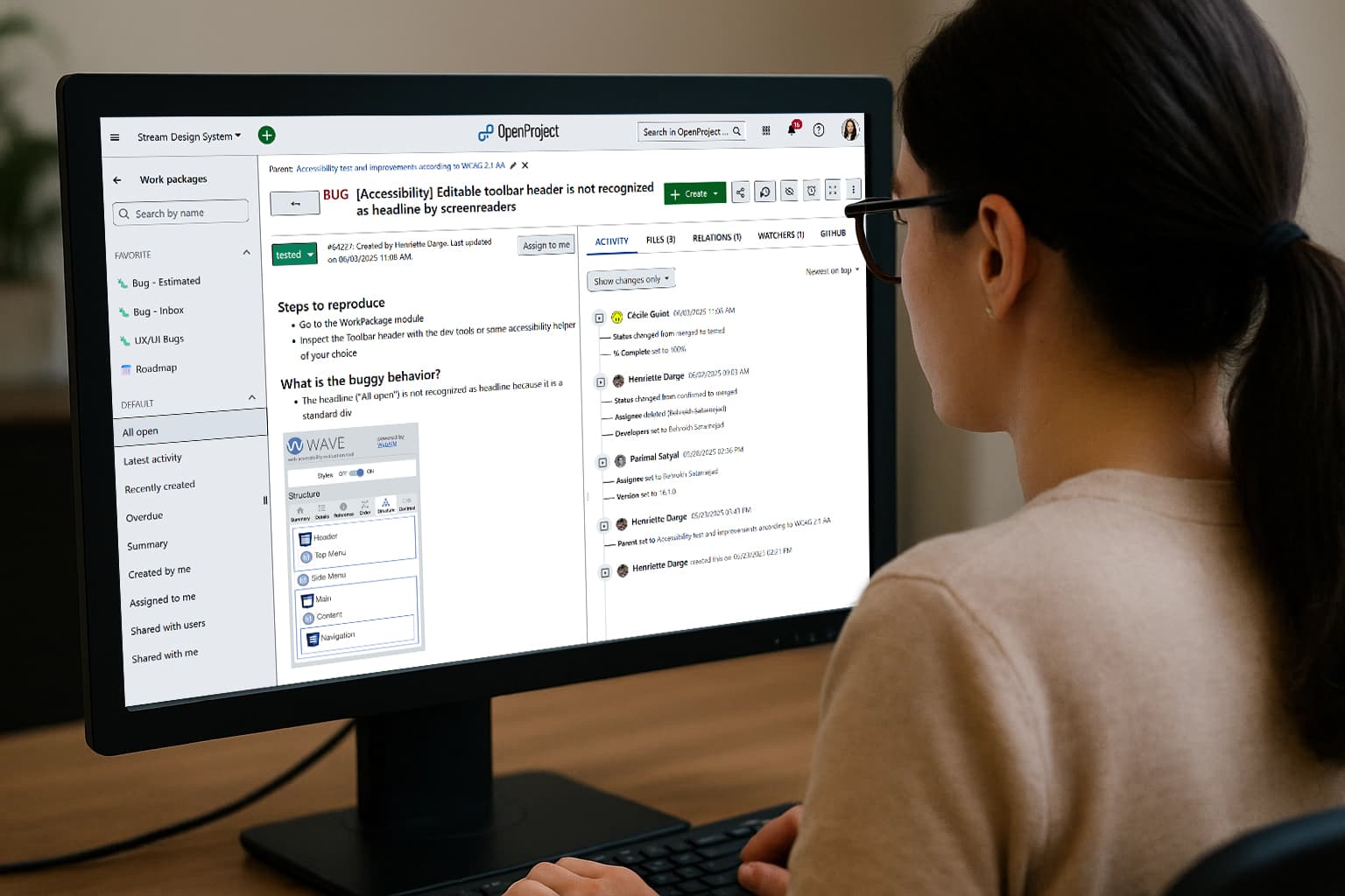 Barrierefreiheit bei OpenProject: Sichtbare Fortschritte, spürbare Wirkung Barrierefreiheit bei OpenProject: Sichtbare Fortschritte, spürbare Wirkung