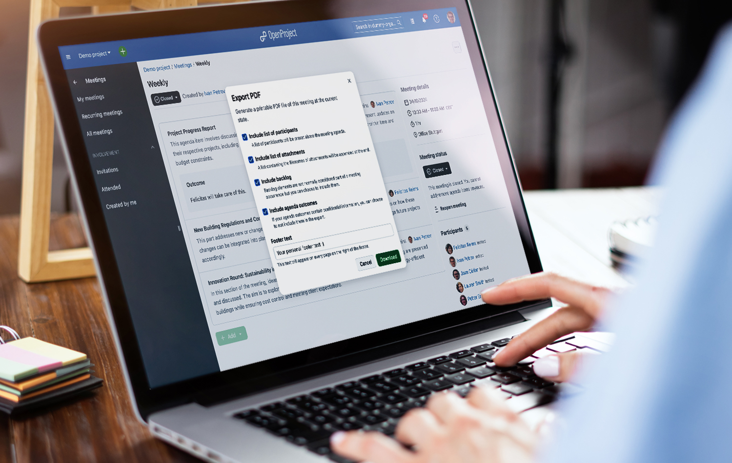Besprechungen dokumentieren und drucken: Aufgaben, Ergebnisse und Protokolle – in einer Software Besprechungen dokumentieren und drucken: Aufgaben, Ergebnisse und Protokolle – in einer Software