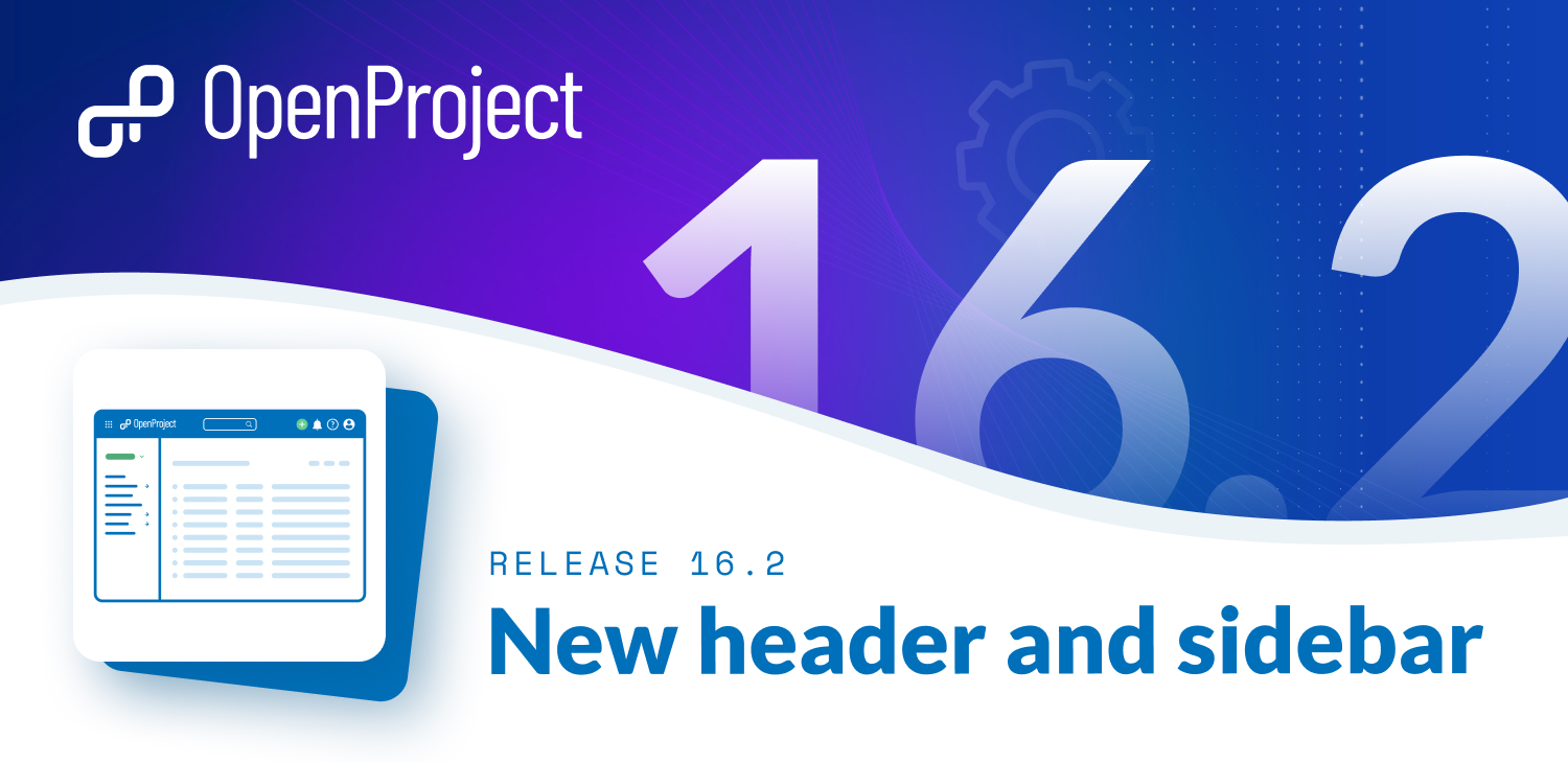 OpenProject 16.2: New header and sidebar with improved navigation and design OpenProject 16.2: New header and sidebar with improved navigation and design