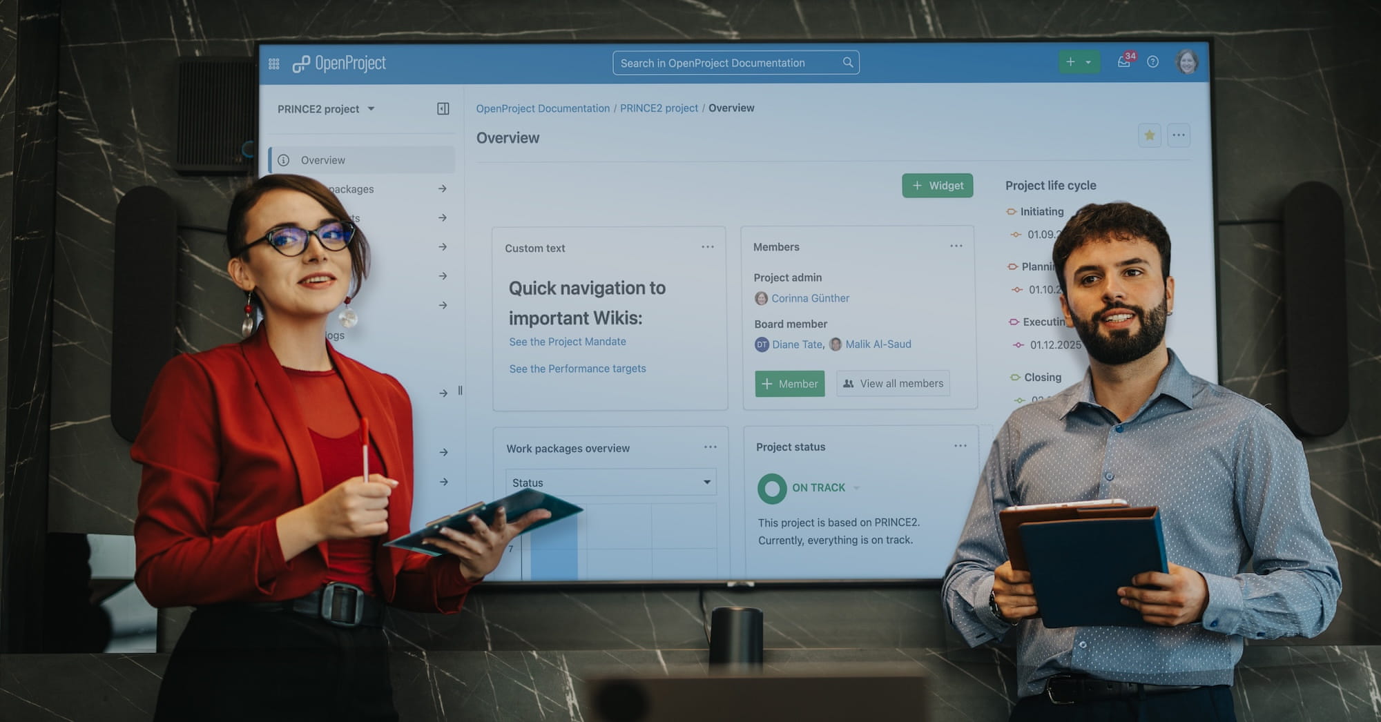 PRINCE2 avec OpenProject PRINCE2 avec OpenProject