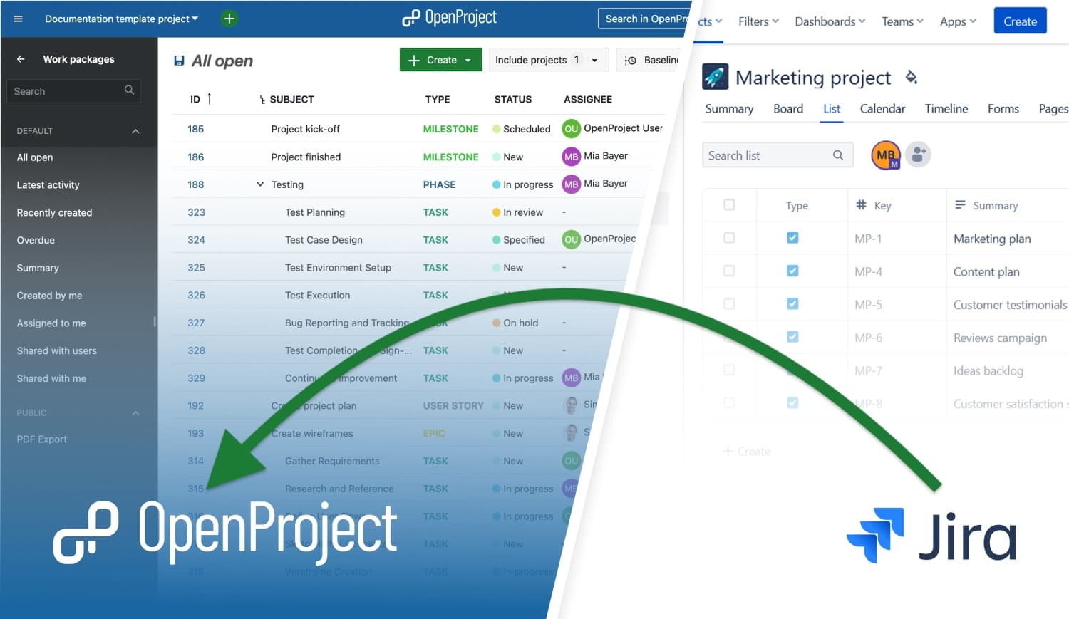 Your Jira exit solution: The OpenProject Jira Migrator Your Jira exit solution: The OpenProject Jira Migrator