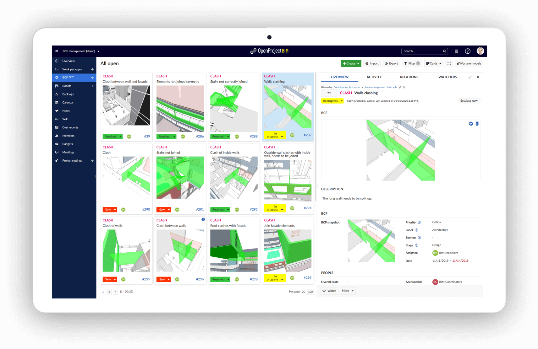 BCF-management-split-screen-details