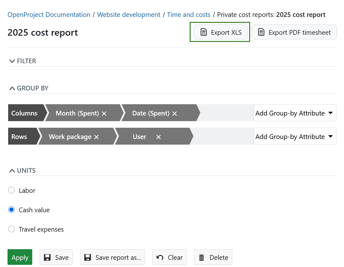 User-guide-cost-reports-export